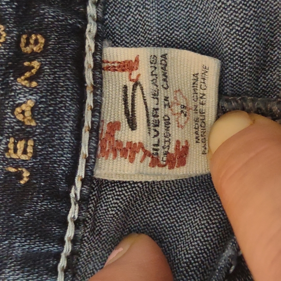 Silver Frances Boot Cut Jeans Size 29 - Picture 5 of 11